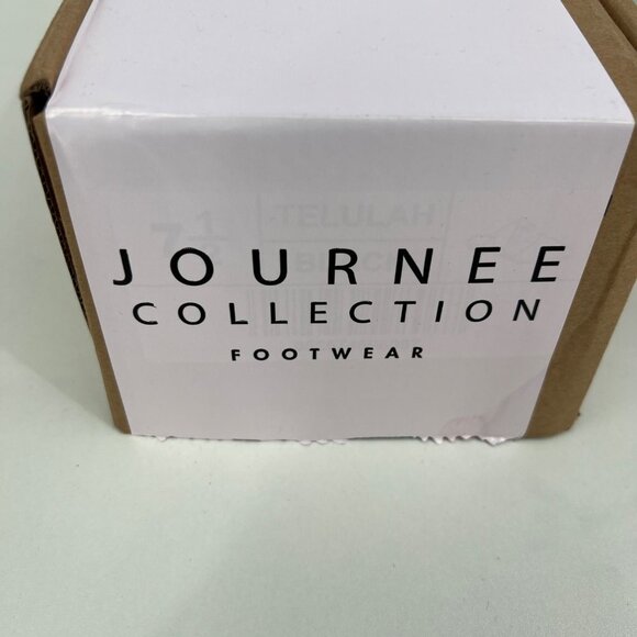 Journee Collection Telulah Mules in Black SIze 7.5 MSRP $70 - Picture 11 of 11